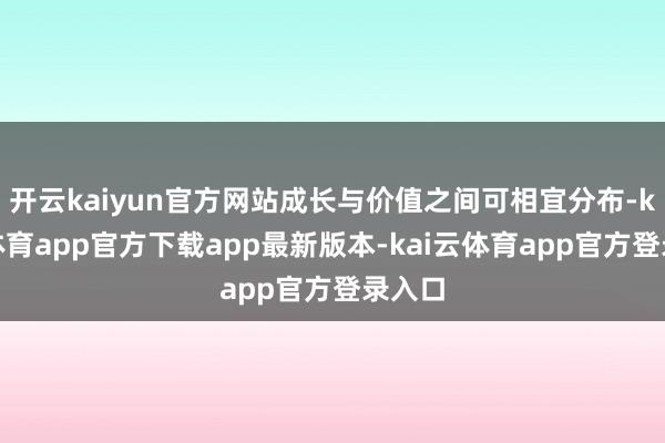 开云kaiyun官方网站成长与价值之间可相宜分布-kai云体育app官方下载app最新版本-kai云体育app官方登录入口